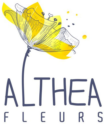 logo althea fleurs fleuriste mansle charente